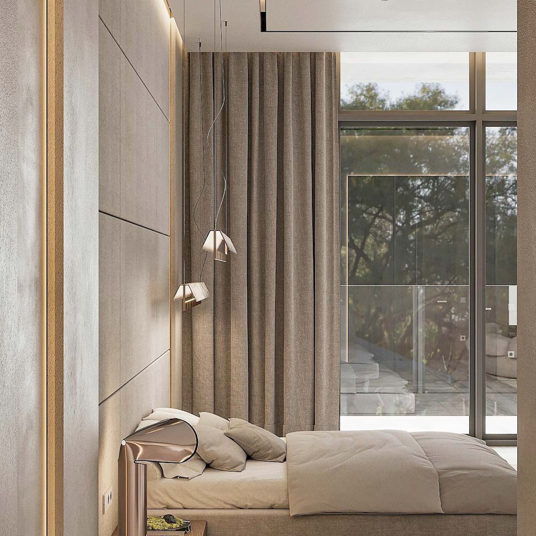 Rideaux sur-mesure pour hôtels